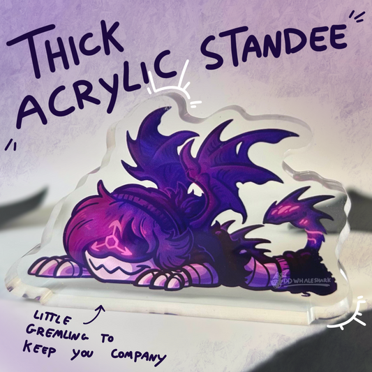 Uzi thick acrylic standee (PREORDER)