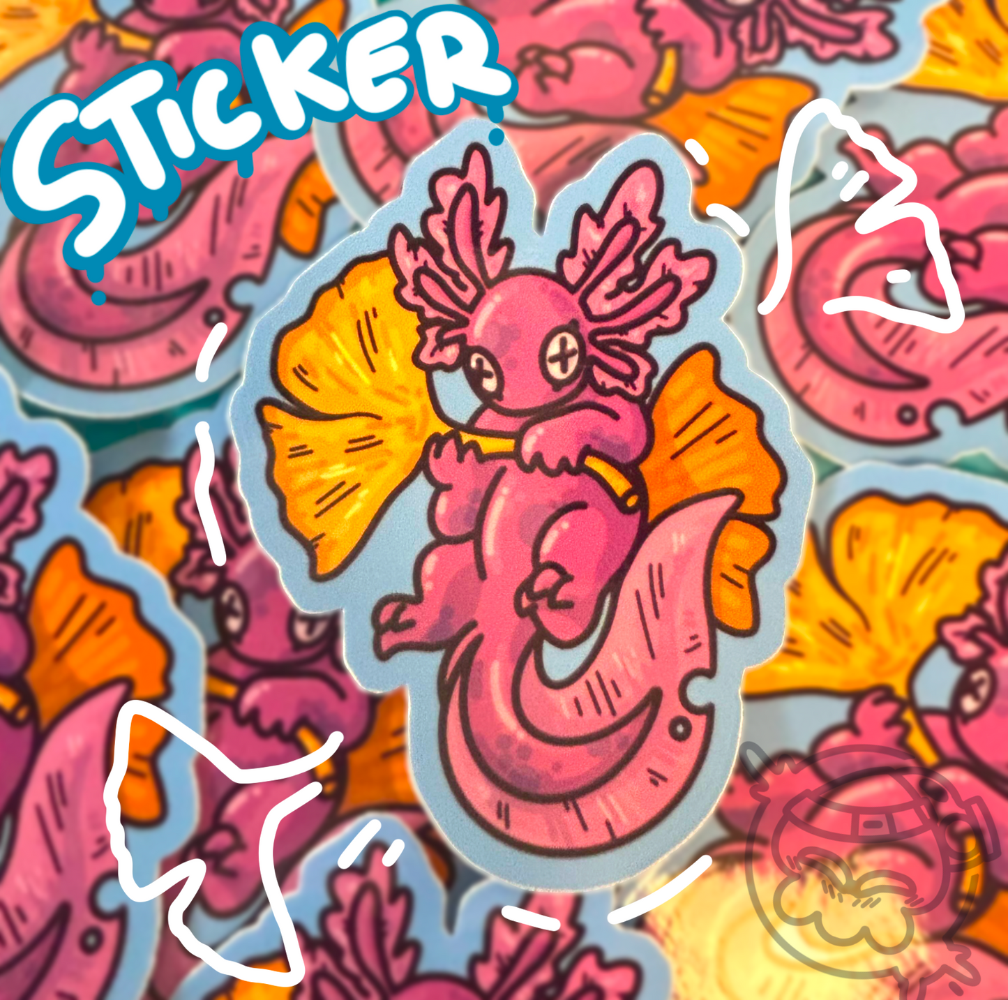 Axolotl Sticker