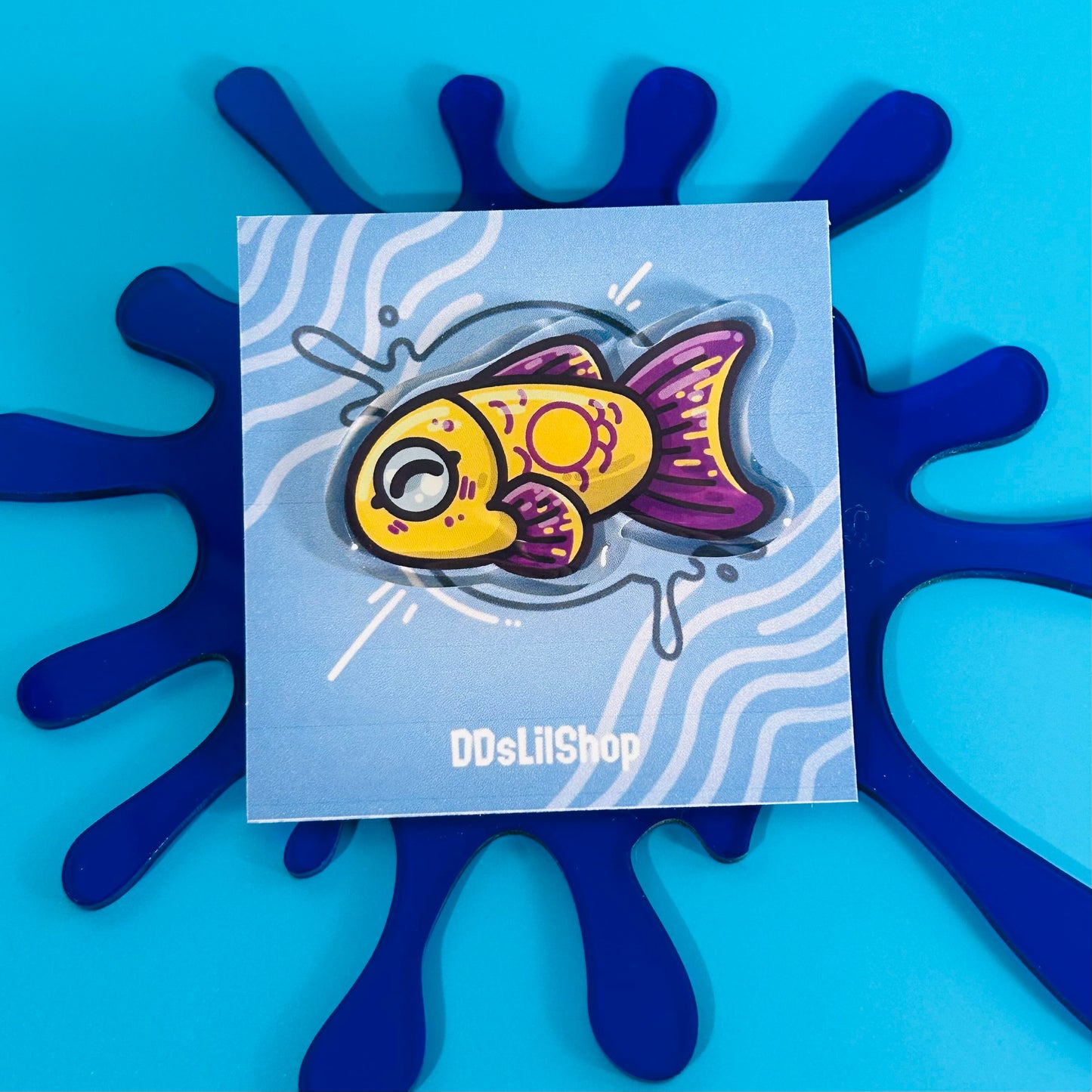 Pride fish Pin